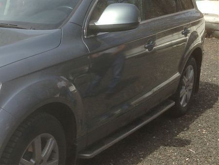 Водительская дверь Audi Q7 после покраски